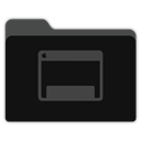 Desktop-Black-Folder icon