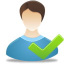 Accept-Male-User256 icon