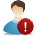Male-User-Warning256 icon