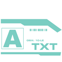 Text icon