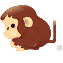 Monkey-zodiac icon