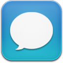 message_blue icon
