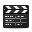 Clapperboard icon
