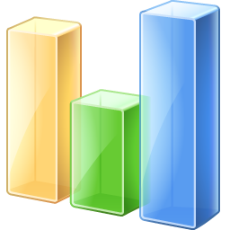 bar_chart icon 256x256px (ico, png, icns) - free download | Icons101.com