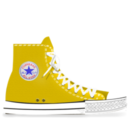 Converse-Yellow icon 512x512px (ico, png, icns) - free download ...