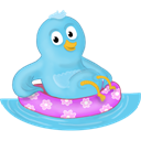 summer-swim-ring-follow-me icon