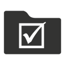 folder_checkmark icon