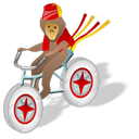monkey_bicycle icon