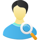 male-user-search icon