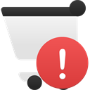 shopping-cart-alert icon