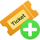 ticket-add icon