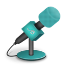 mic_foam_turquoise icon