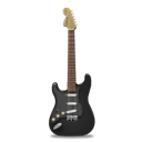 stratocastor_guitar_black icon