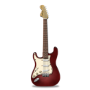 stratocastor_guitar_red icon