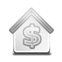Bank-grayscale icon