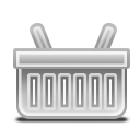 Basket-grayscale icon