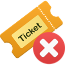 ticket-remove icon