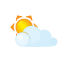 sun_lightcloud icon