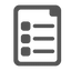 list icon