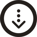 folder-download icon
