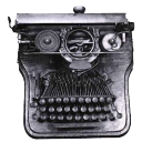 typewriter icon