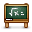 Chalkboard icon