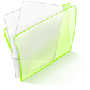dossier-green-papier icon