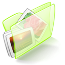 dossier-green-pictures icon