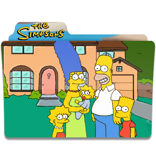 The-Simpsons-Folder-19 icon 512x512px (ico, png, icns) - free download ...