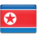 North-Korea-Flag icon