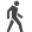102-walk icon