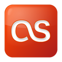 social_lastfm_box_red icon