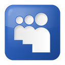 social_myspace_box_blue icon