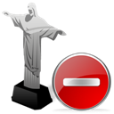 cristoredentor_delete icon