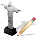 cristoredentor_write icon
