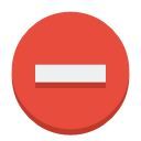 sign-delete icon