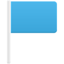 Flag-blue icon