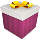 Christmas_Gift_-_magenta icon