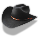 Hat-cowboy-black icon