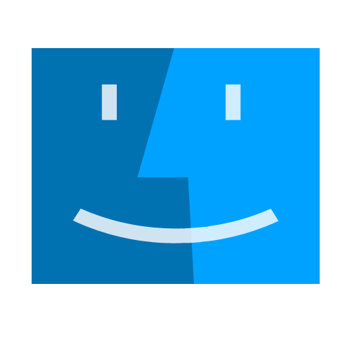 Finder icon 512x512px (ico, png, icns) - free download | Icons101.com